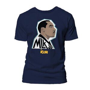 MLK Martin Luther King Jr. Icon Men's Graphic Tee Shirt (3XL)